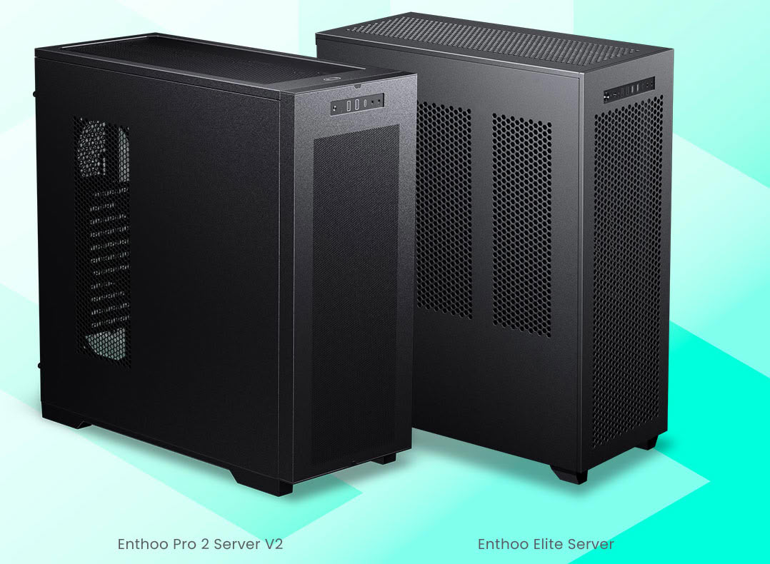 Phanteks Unveils Enthoo Pro 2 Server Edition V2 and Enthoo Elite Server Cases